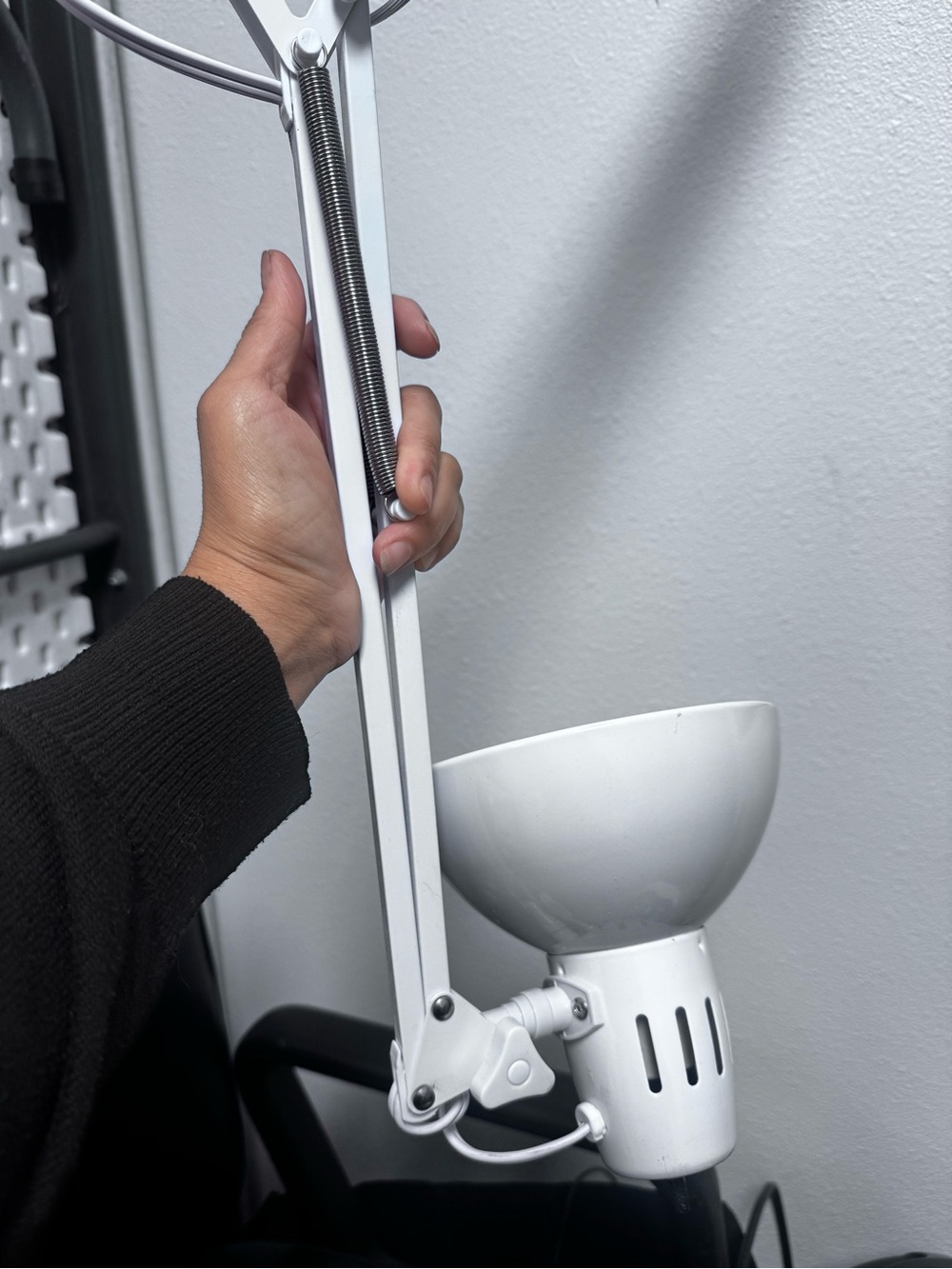 Wall-mounted lamp parts